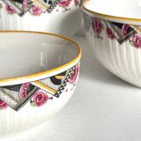 Saladiers mehun decor art deco