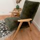 Retro armchair, Scandinavian spirit 50/60s, restored