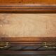Victorian English oak rustic buffet circa 1880 with drawers.