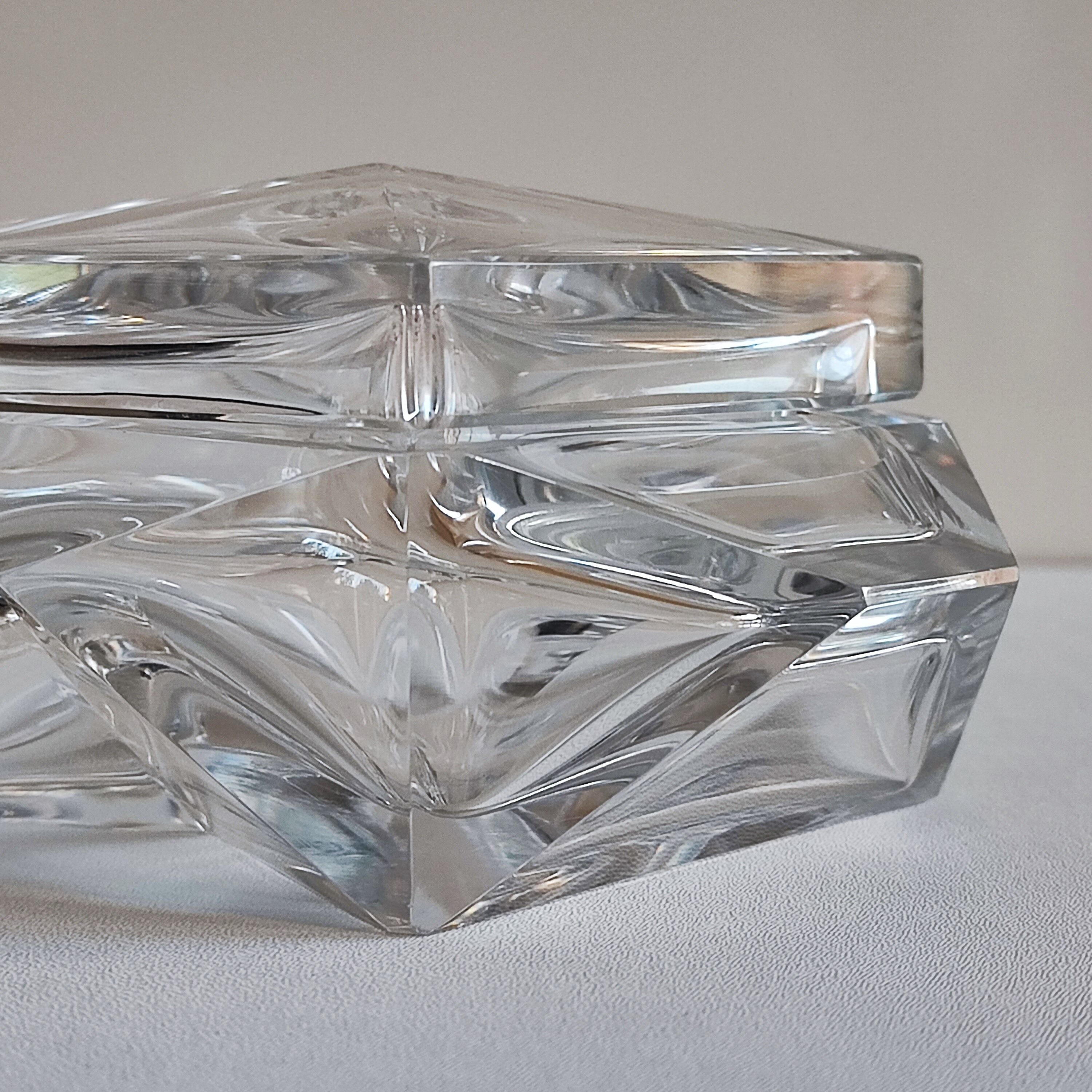 Baccarat crystal box