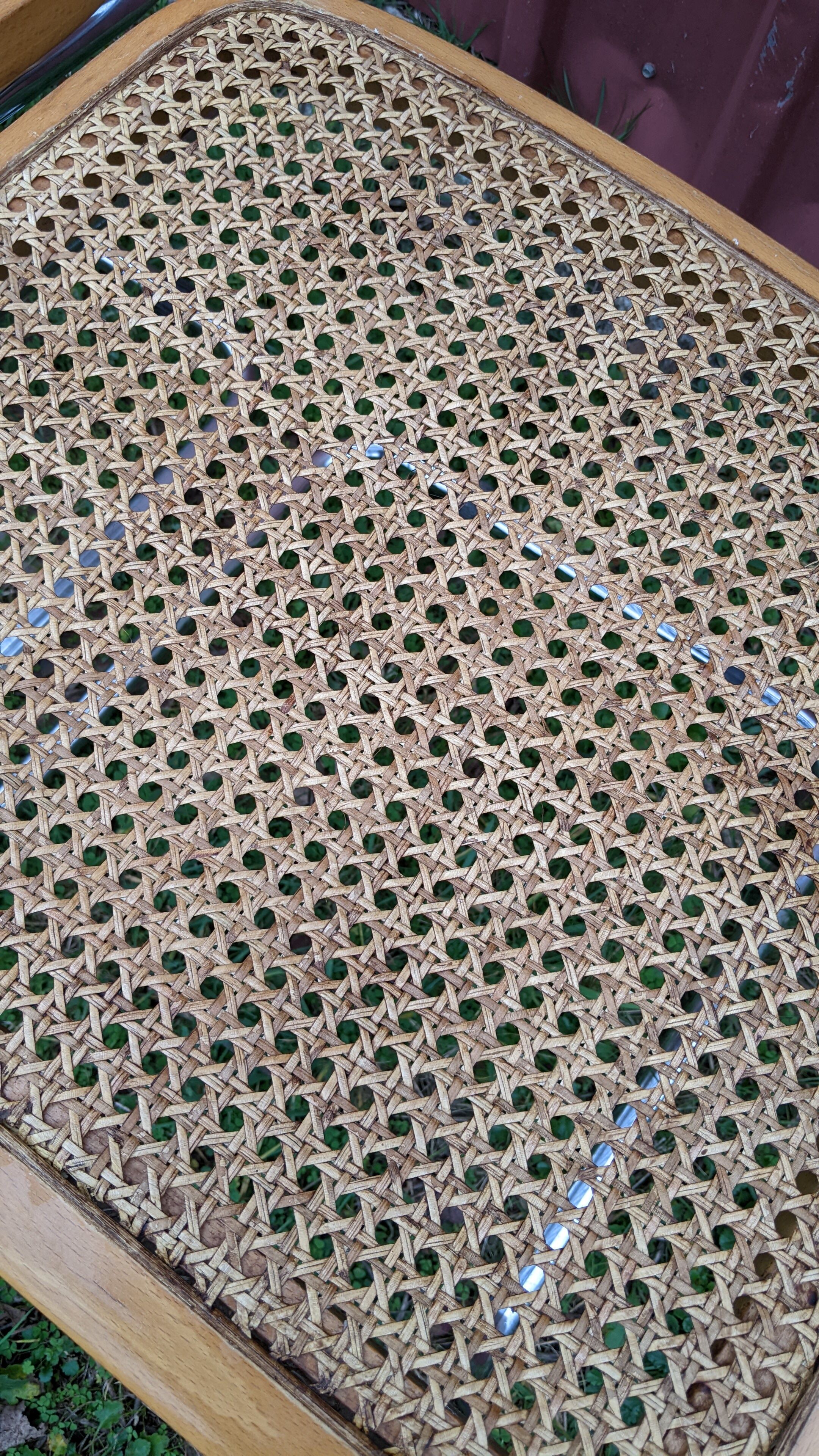 Duo of chairs B.32  cesca by Marcel Breuer