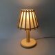 Rattan lamp Art Vannerie France, 70s