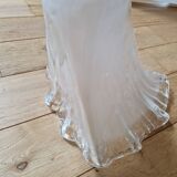 Antique Art Deco glass tulip