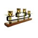 Avy four-armed candlestick new look mid-cent