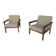 Danish armchairs in teak by Sven Ellekaer 1960s