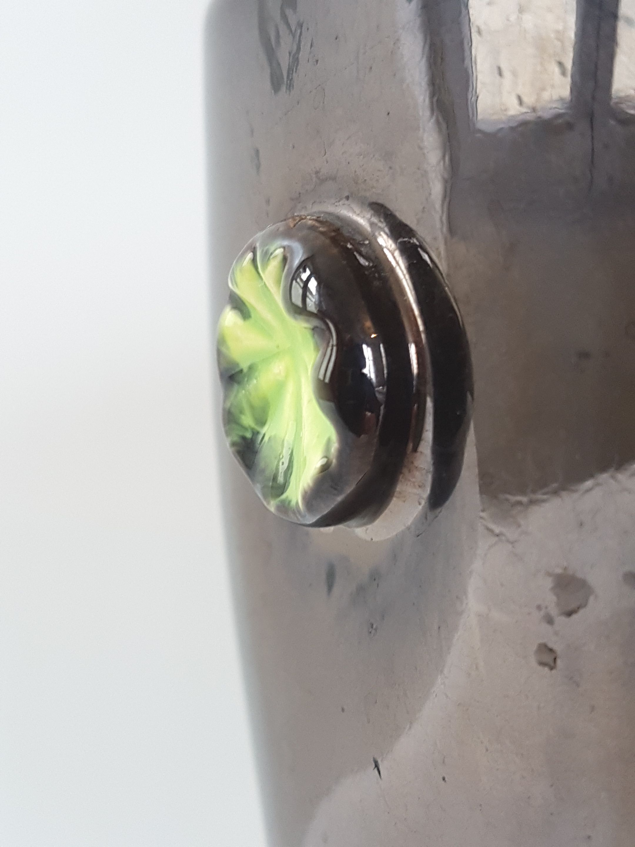 1950 ceramic vase vintage