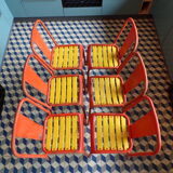 6 Tolix T4 chairs