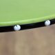 Vintage green and chrome stool