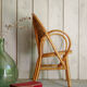 Fauteuil enfant vintage en bois de châtaignier