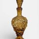 Ensemble de carafes en verre ambre Empoli par Wayne Husted, fait à la main en Italie.