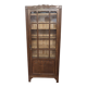 Armoire vitrine porte vitrée bois art déco