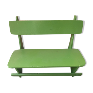 Mobilier de poupée ancien banc
