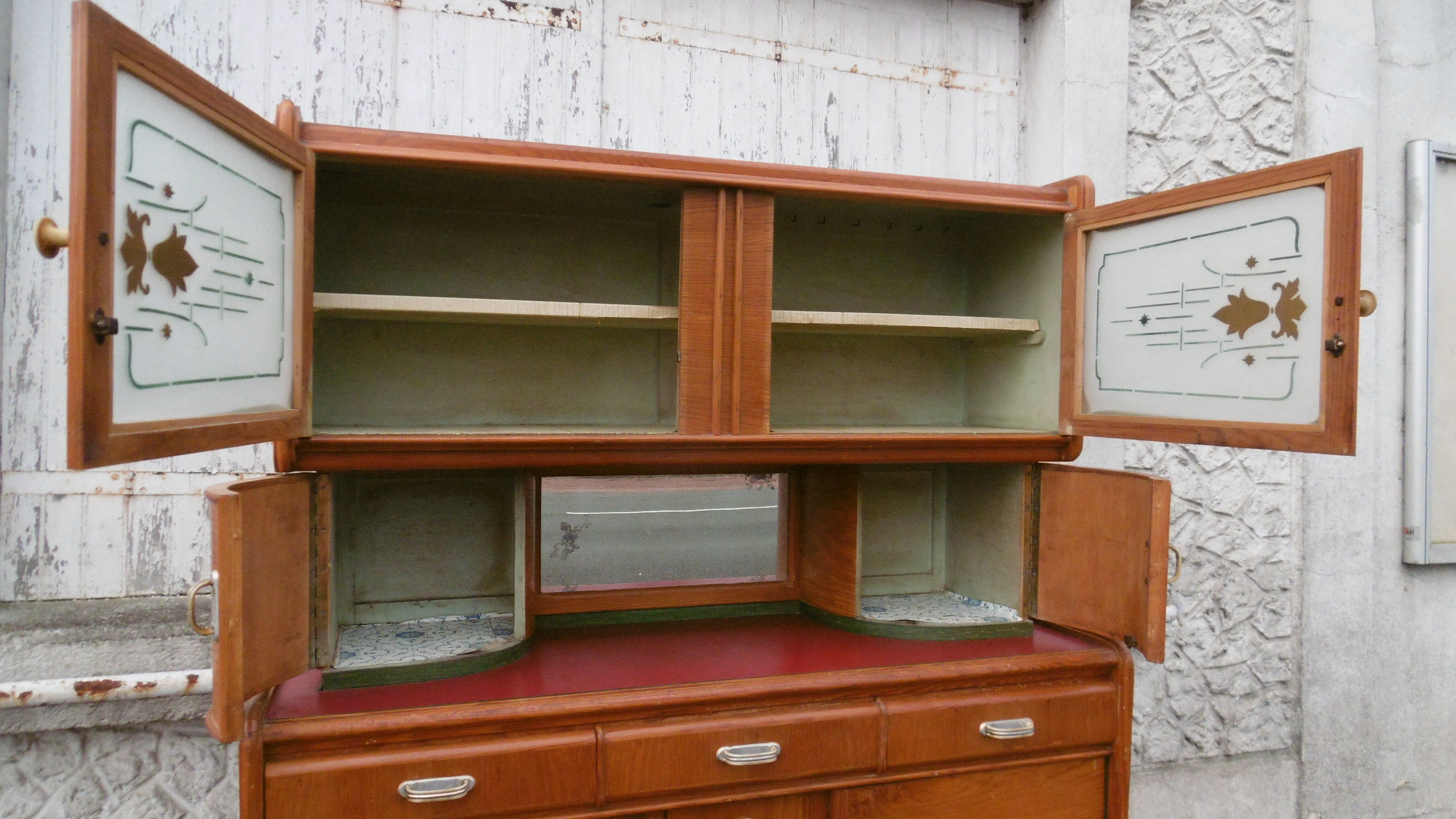 The 1950s wooden buffet