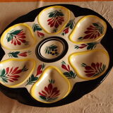 Set d'assiette à huitres HB Quimpert