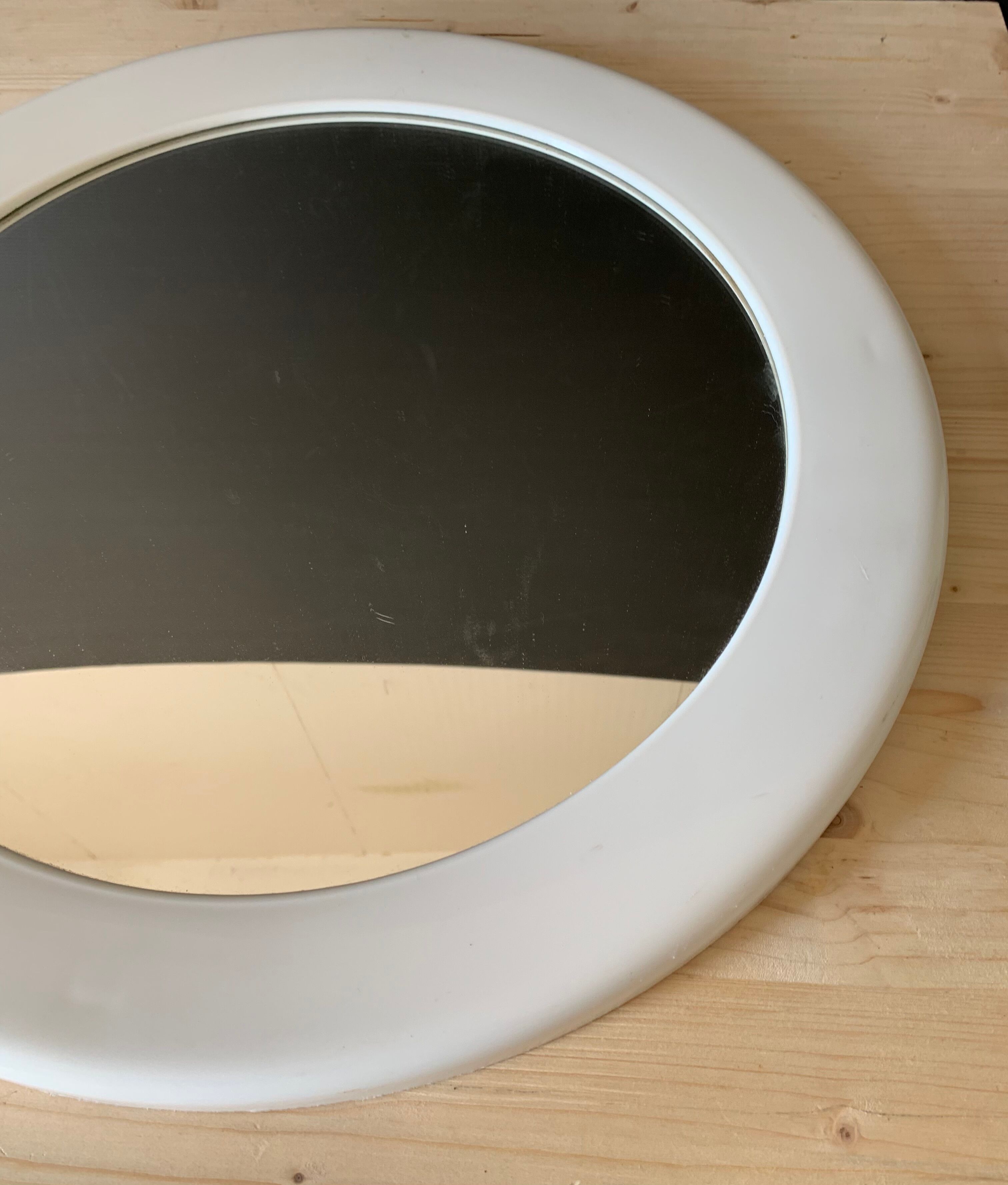 Vintage round mirror