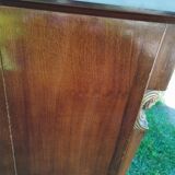 Commode ancienne Empire, plateau en marbre