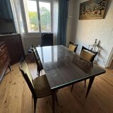 1960s table and its 4 chairs