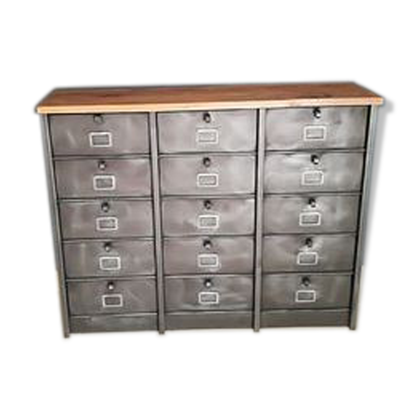 Industrial furniture 15 valves Strafor metal wood