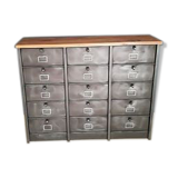 Industrial furniture 15 valves Strafor metal wood