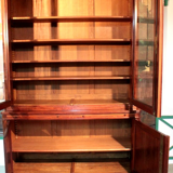 Two-body library in mahogany XIX
