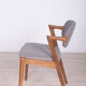 Model 42 oak dining chairs by Kai Kristiansen for Schou Andersen, 1960s, set of 4