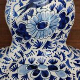 Delft swallow earthenware candlestick early 20th century