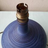 Blue lamp base Ludovic