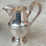 Old silver-plated coffee service