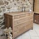 Antique walnut chest of drawers
