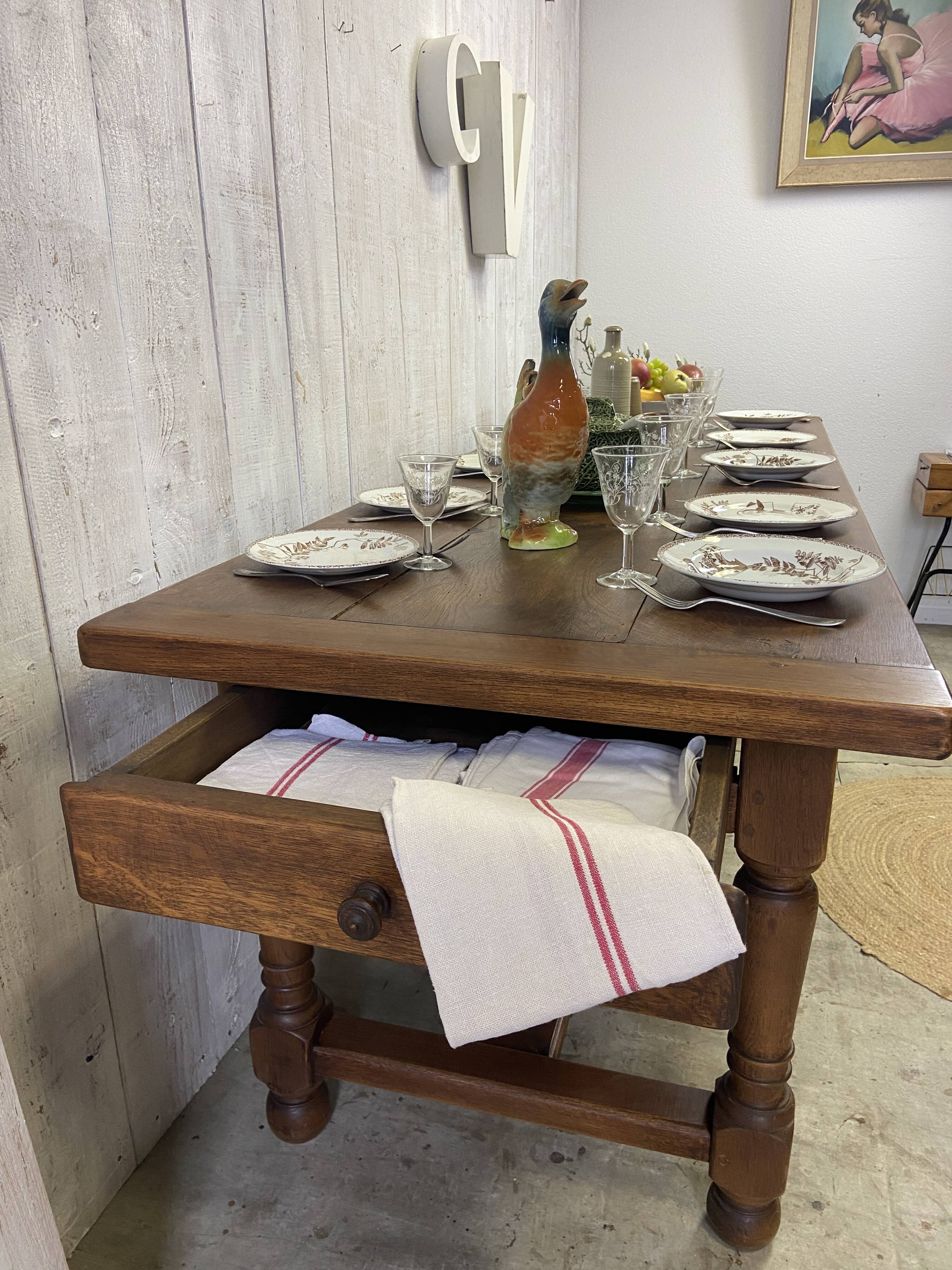 Farm table 220cm