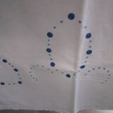 Old embroidered tablecloth: 210x140cm