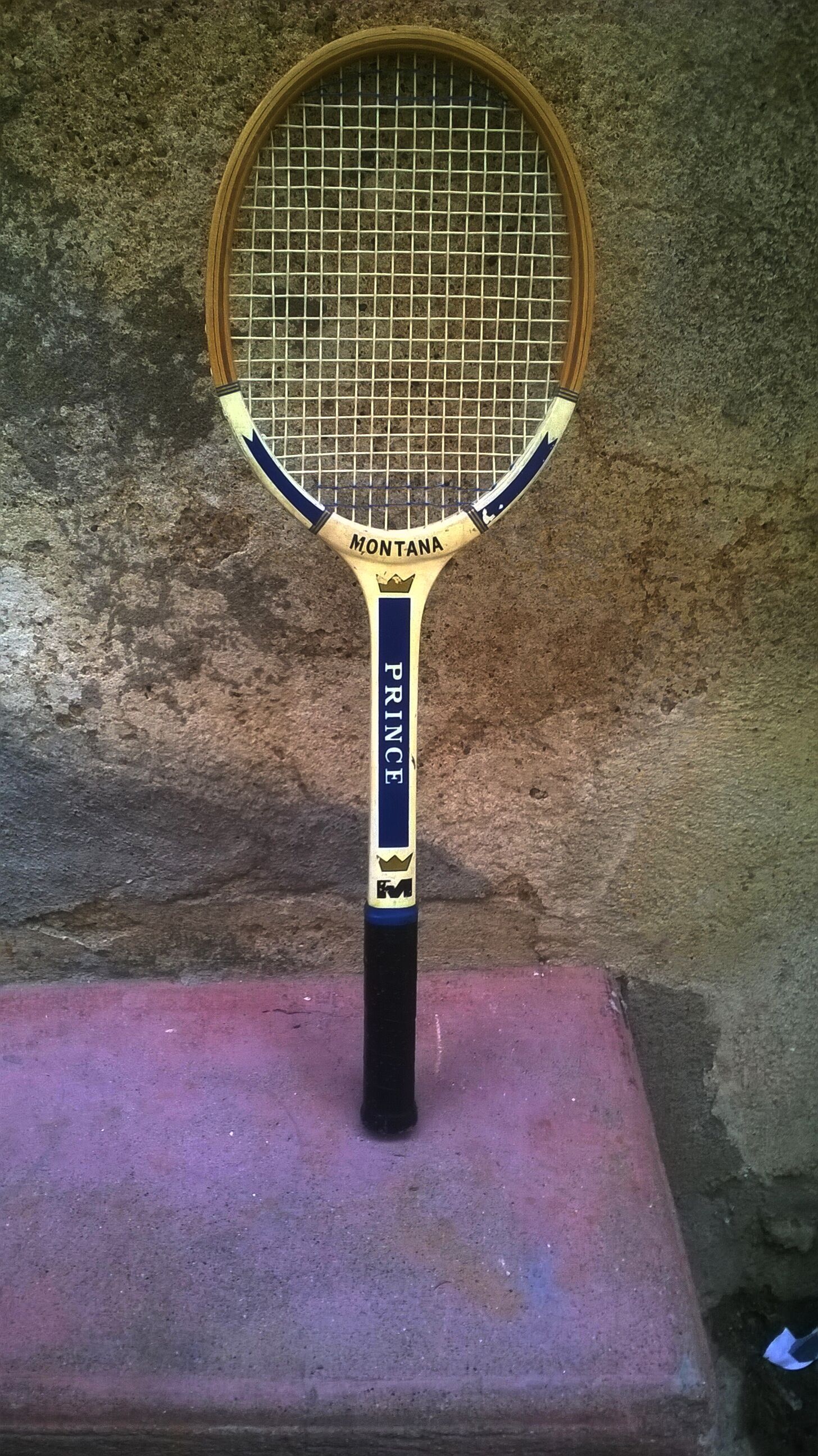 Vintage tennis racket