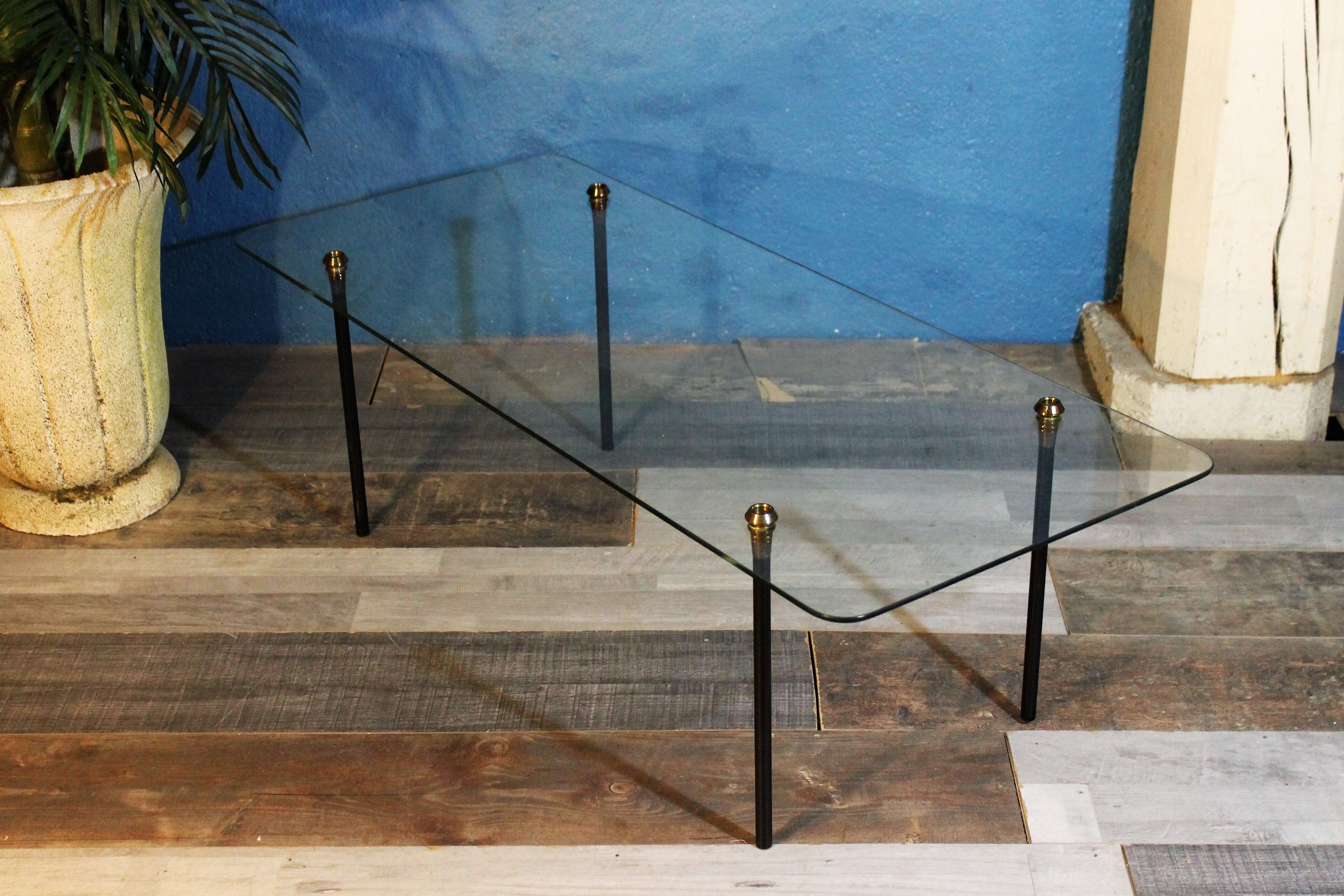 Metal coffee table - 1950s