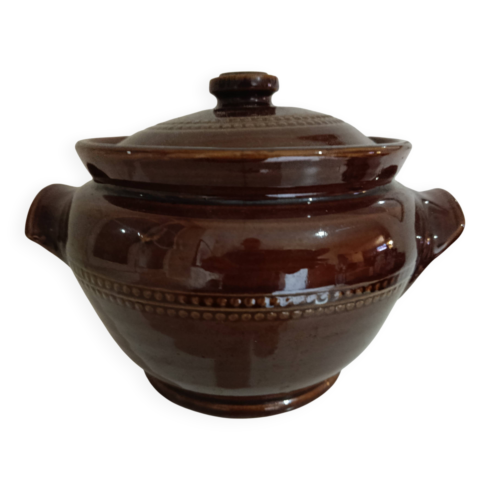 enameled stoneware soup tureen
