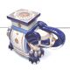 Large ceramic elephant blue plant holder