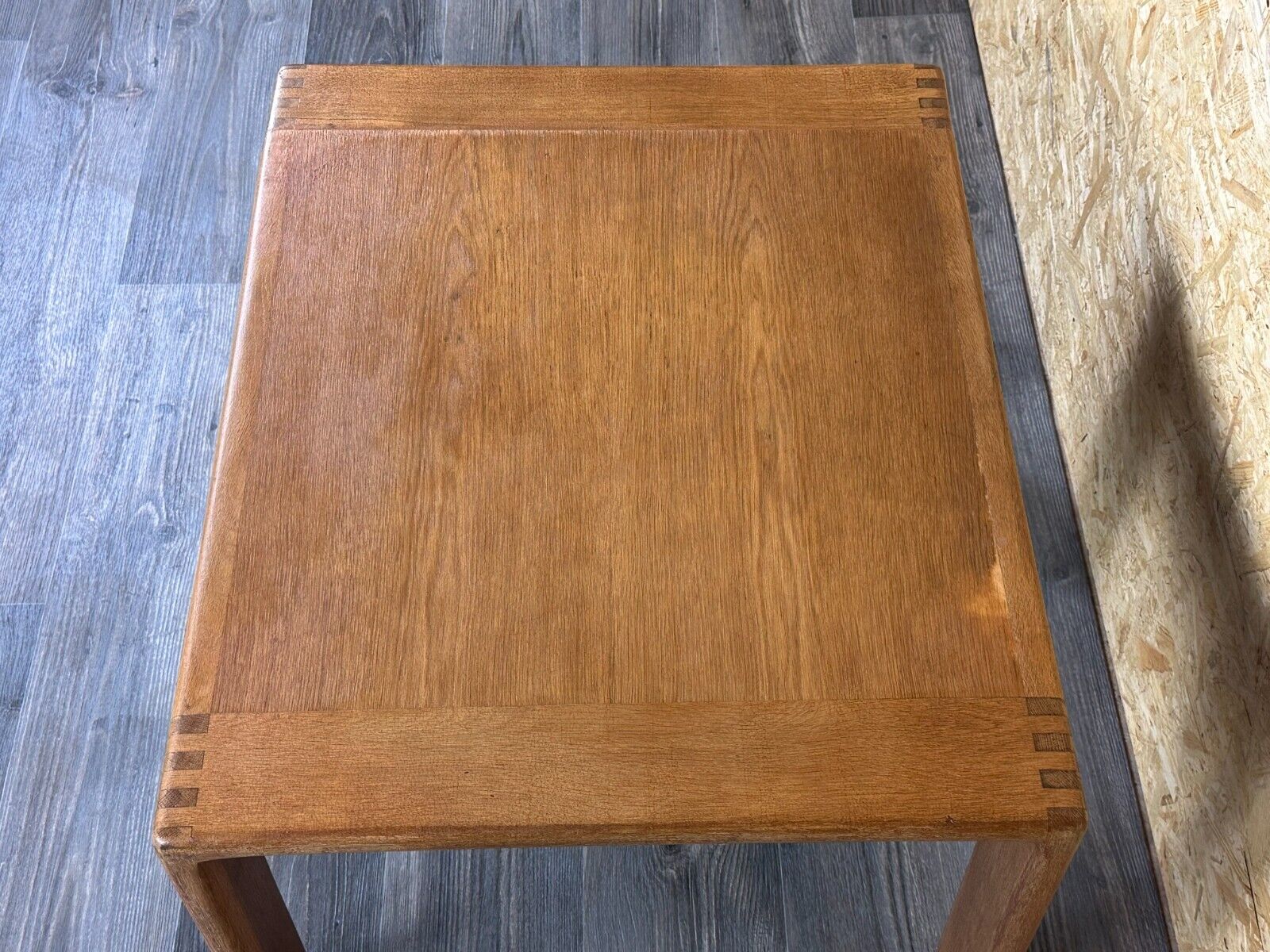 60s 70s oak coffee table Esko Pajamies Asko Finland