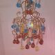 Lustre en cristal vintage