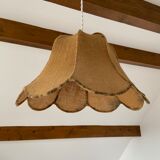 Jute flower lampshade