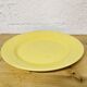 Vintage yellow round plate HBCM