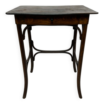 Bentwood side table by Thonet Debrecen