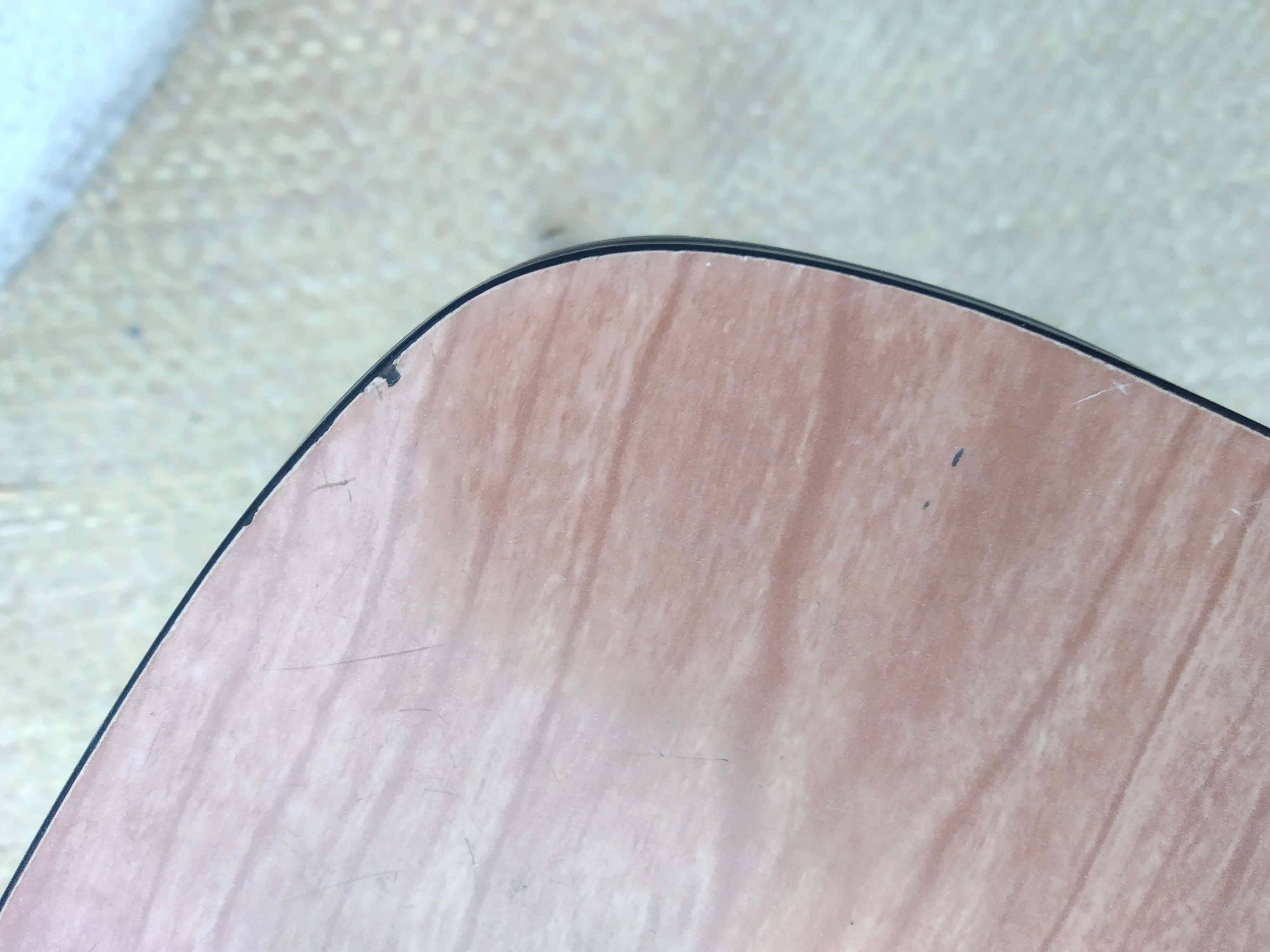 Formica wood effect stool