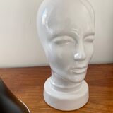 Ceramic marotte hat head West Germany