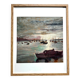 Marine of Brittany, M. Tassart, oil on cardboard 1964