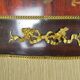Neoclassical inlaid mahogany screen