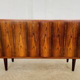 Buffet danois rétro vintage en palissandre du milieu du siècle par Poul Hundevad, années 1960