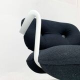 Set of chairs model Space Age 2038 by Bruce Hannah & Andrew Morrison for Knoll International, 1970s.