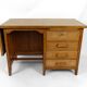 Art Deco oak desk, France, Circa 1940