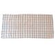 Vintage Haik checkered blanket from Morocco - 156 x 313 cm