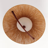 Vintage Temde Hanging Lamp with Plexi Glass, 1960