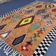 Handmade Berber rug, natural wool, 3x2 m